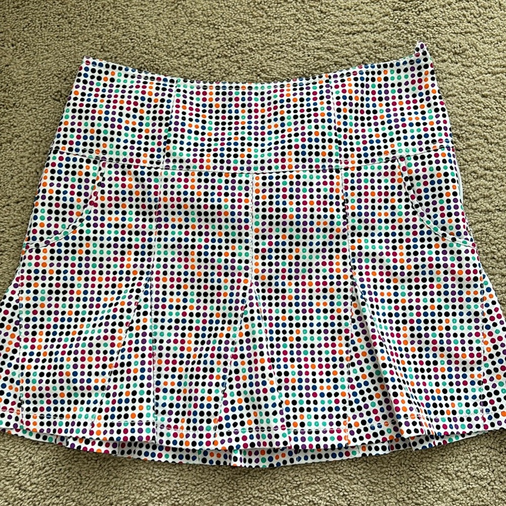 Cutter and Buck flared golf skirt